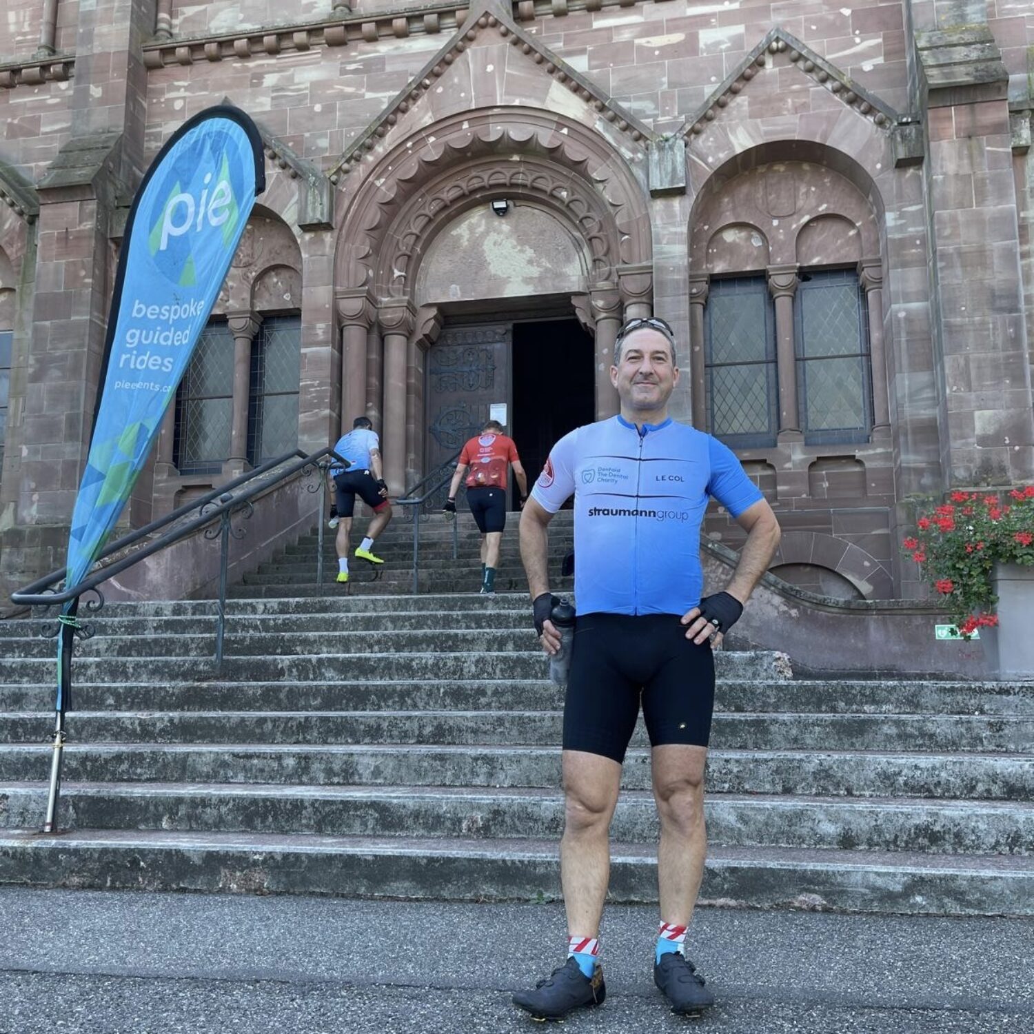 500 miles. 11,000m of climbing. One important cause.