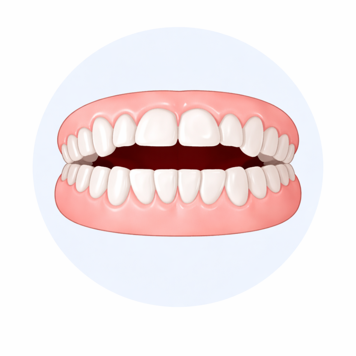 Bite problems (open bite or deep bite)